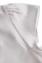 Sophisticated Pleated High-Neck Blouse