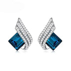 Lustrous  Sapphire Jewelry Set