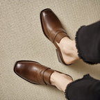 Lola Genuine Leather Mules