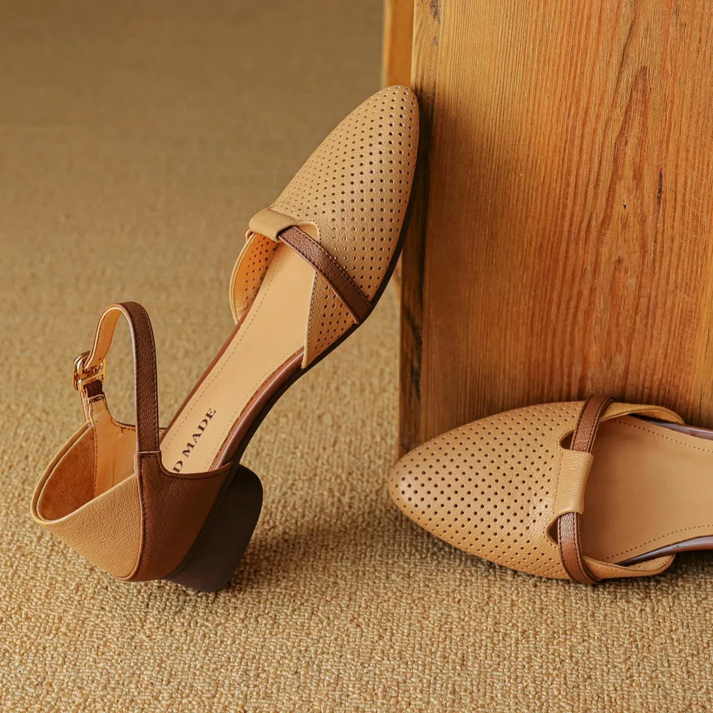 Julion Genuine Leather Heels