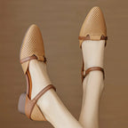 Julion Genuine Leather Heels