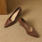 Zella Genuine Leather Heels