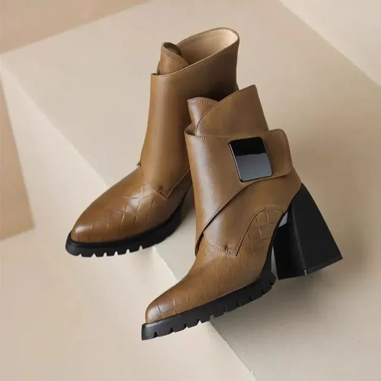 Aziel Leather Boots