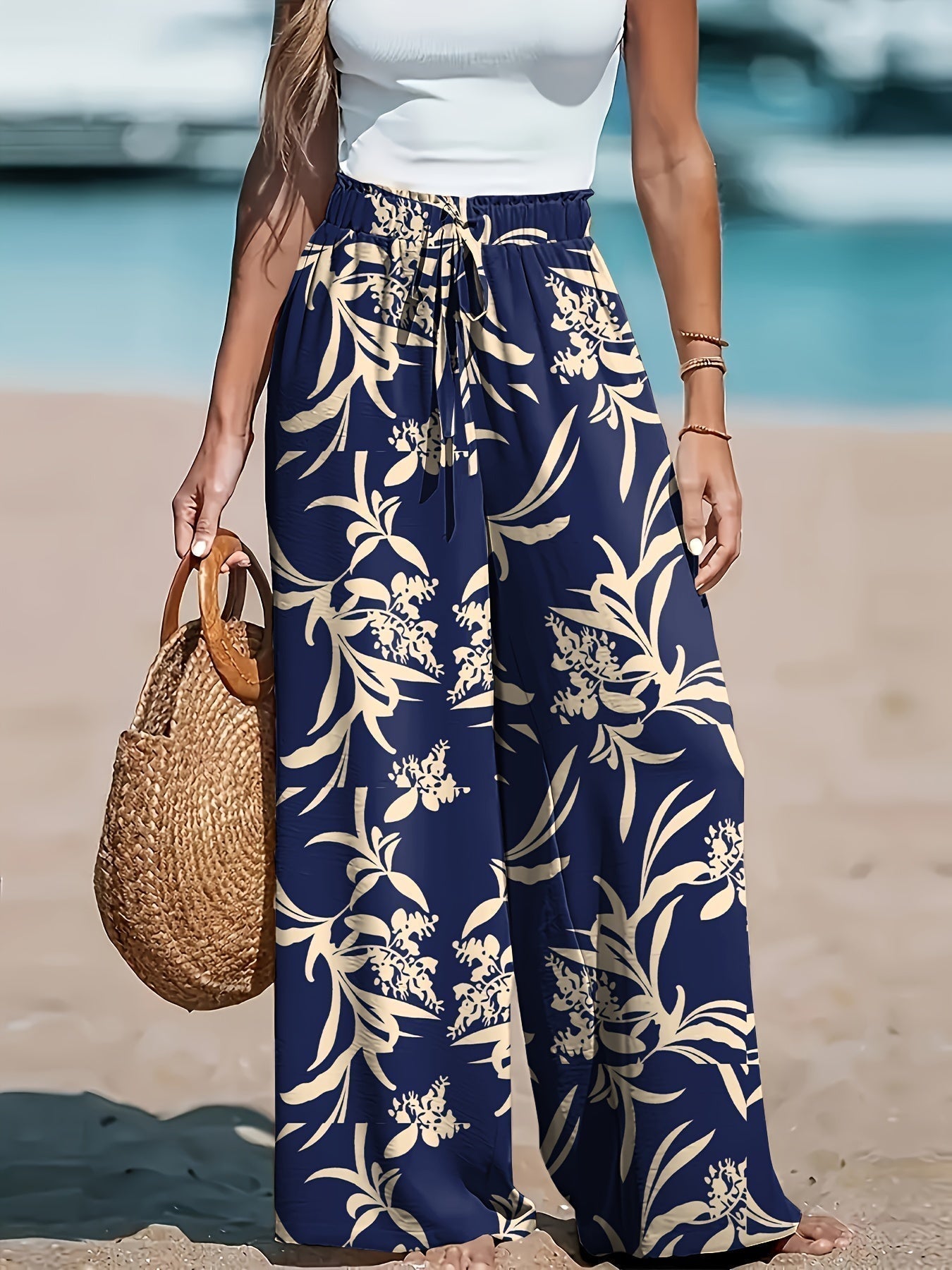 Ella™ – Elegant Wide Leg Pants