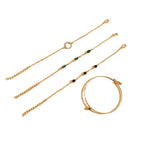Champs Emerald Bracelet Set