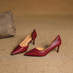 Avella Genuine Leather Heels