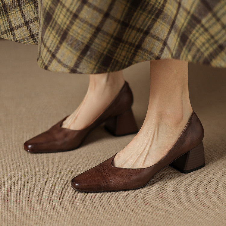 Zila Genuine Leather Heels