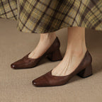 Zila Genuine Leather Heels