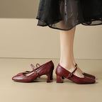 Aeri Leather Heels