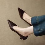 Selva Genuine Leather Heels
