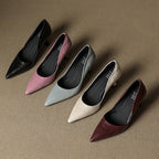 Gilda Genuine Leather Heels