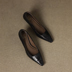 Zala Genuine Leather Heels