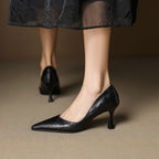Gilda Genuine Leather Heels
