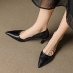 Gilda Genuine Leather Heels