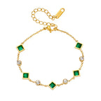 Meadow Emerald Bracelet