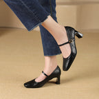 Aeri Leather Heels