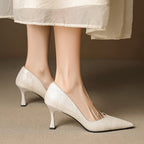 Gilda Genuine Leather Heels