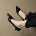 Selva Genuine Leather Heels