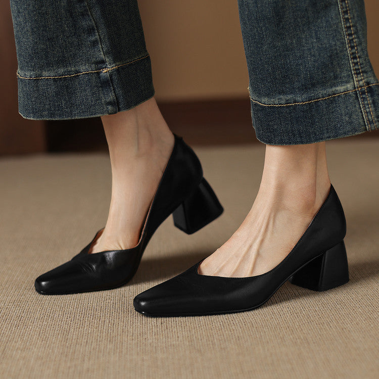 Zila Genuine Leather Heels