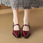 Maden Genuine Leather Heels