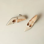 Rabeca Genuine Leather Heels