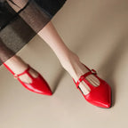 Rabeca Genuine Leather Heels