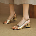 Capris Genuine Leather Sandals