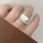 Vintage Adjustable Ring in Gold and Silver