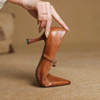 Beka Genuine Leather Heels