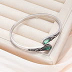 Tribal Gemstone Wrap Bracelet