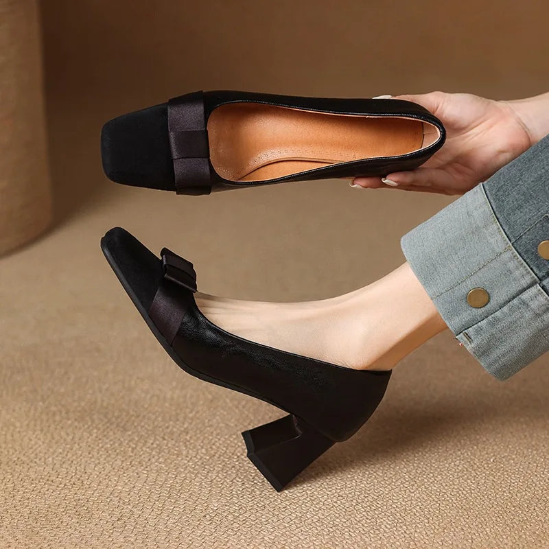 Catlin Block Heels