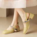 Dahlia Block Heels