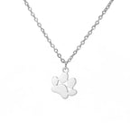 Elegant Stainless Steel Paw Necklace