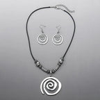 Spiral Vintage Jewelry Set