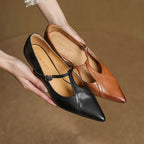 Elle Genuine Leather Heels