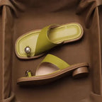 Maeve - Leather Slides