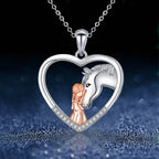 Loving Horse Necklace