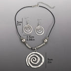 Spiral Vintage Jewelry Set