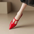 Rabeca Genuine Leather Heels