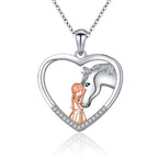 Loving Horse Necklace