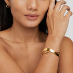 Eve Unique Gold Bangle