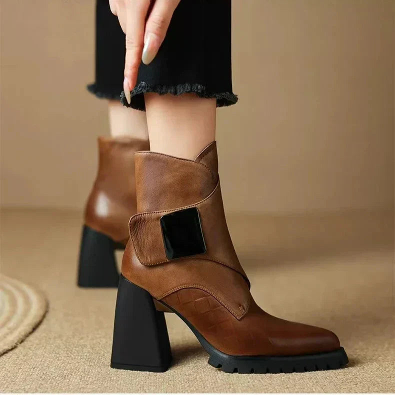 Aziel Leather Boots