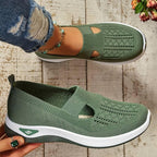 Claire - Breathable Knit Slip-On Sneakers