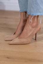 Amelia™ | Nude Low Heels